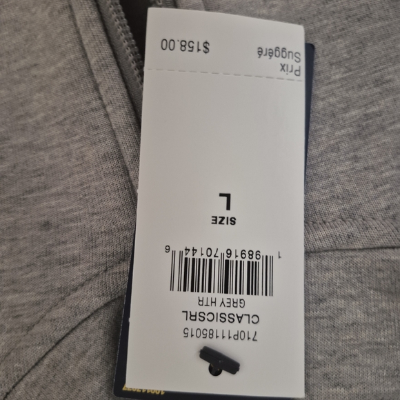 Dark Gray Polo Quater Zip - Picture 4 of 7